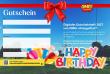 Gutschein Geburtstag