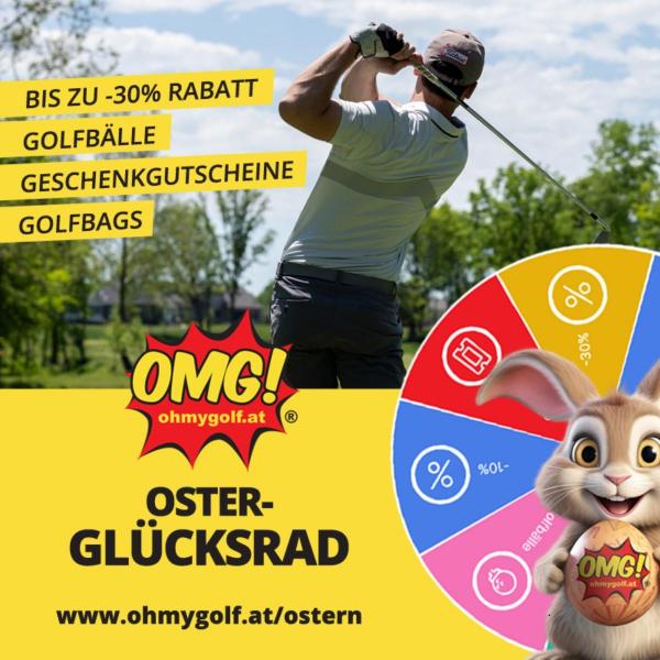 Birdies und Bunnies: Das Oster-Glücksrad für Golfer:innen!