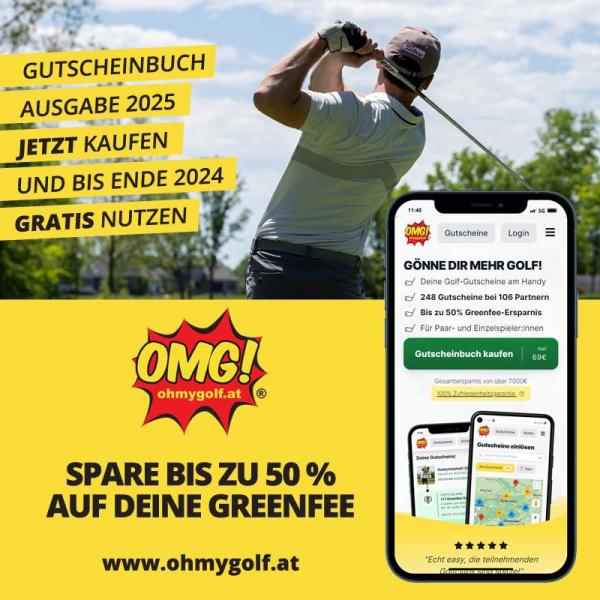 Herbstaktion 2024 - Greenfees gratis nutzen bis Jahresende!